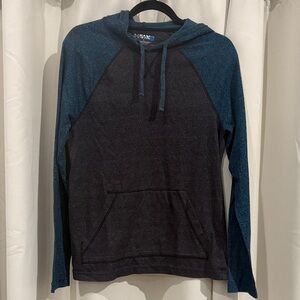 Tony Hawk Men's Two-Tone Hoodie Shirt Size S Preloved